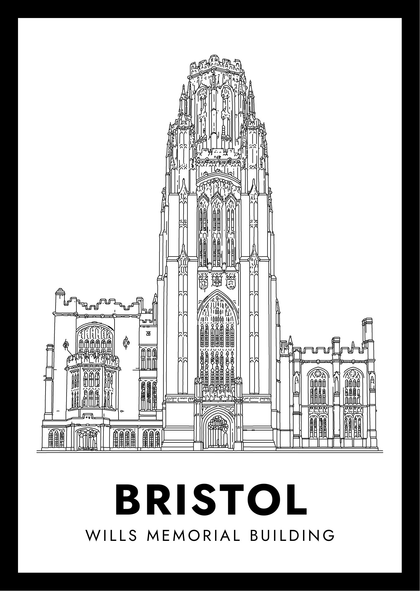 Bristol — framed artwork preview